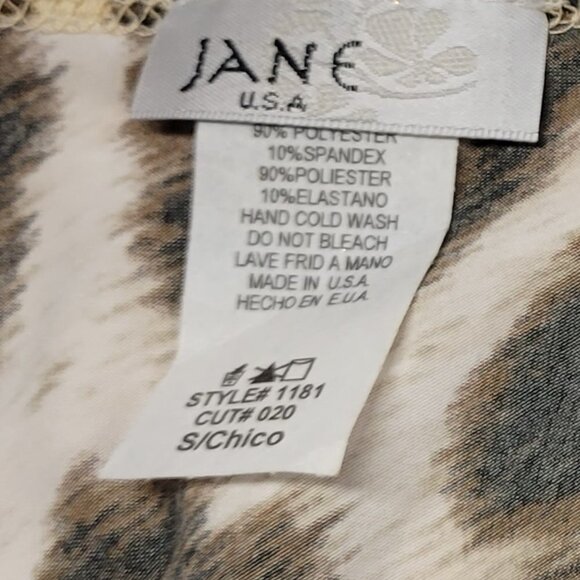 SEXY Shimmer Animal Print Dress Short Sleeve S & L - Picture 8 of 15